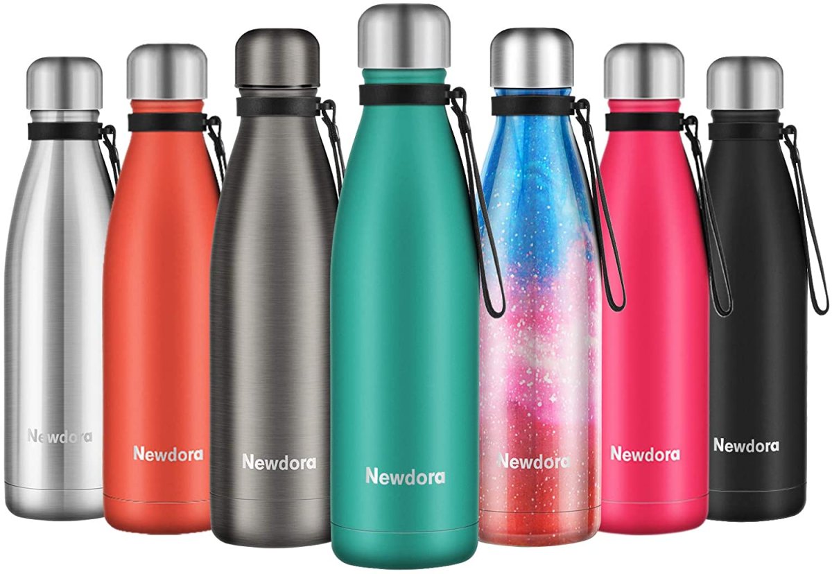 Newdora Botella de Agua Acero Inoxidable 500ml - Imagen 2