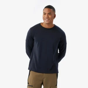 Camiseta de lana merino montaña y trekking SIMOND