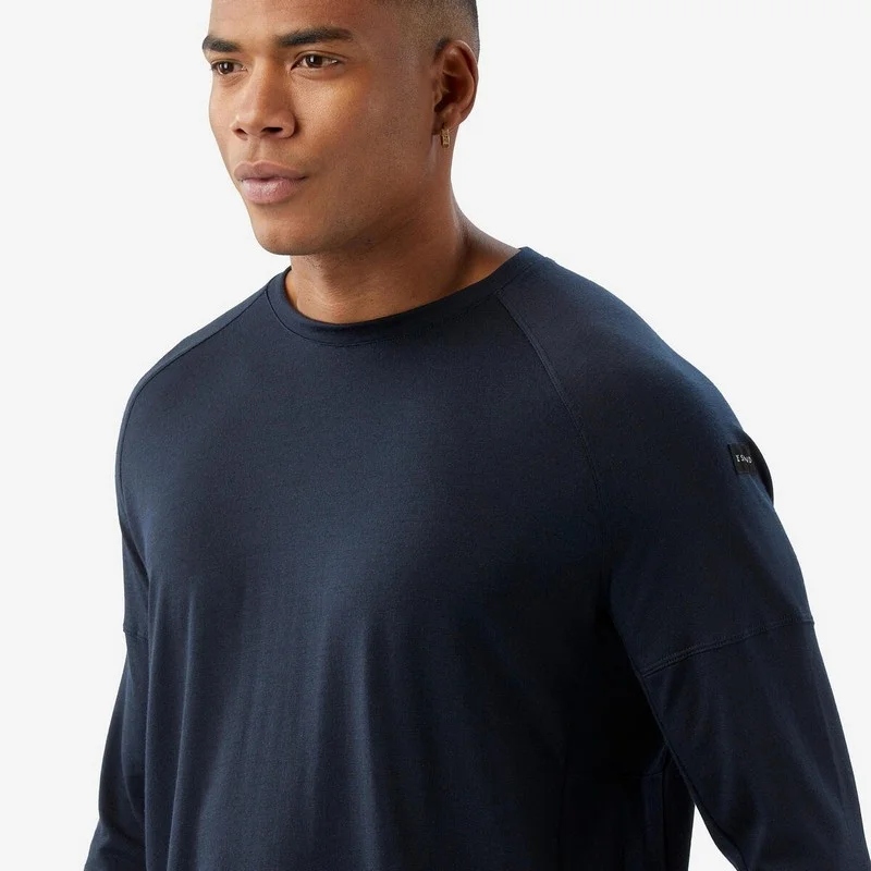 Camiseta de lana merino montaña y trekking SIMOND - Imagen 4