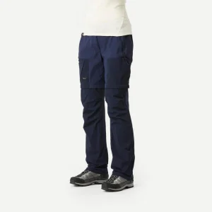 Pantalón convertible montaña mujer Forclaz MT500