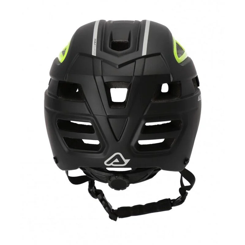 CASCO ACERBIS DOUBLEP MTB NEGRO AMARILLO FLUOR - Imagen 6