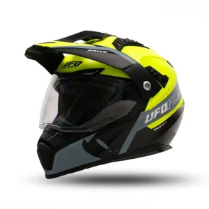 CASCO UFO ARIES AMARILLO NEGRO TRAIL