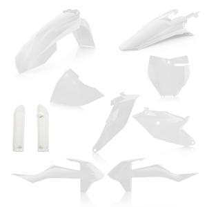 FULL KIT PLASTICOS ACERBIS GAS GAS MC 85 BLANCO