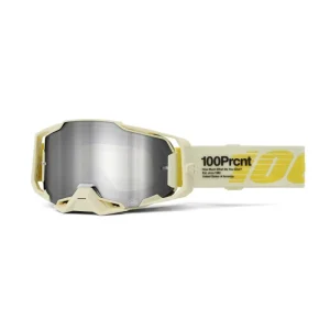 GAFAS 100% ARMEGA M2 BARELY BLANCO PLATA