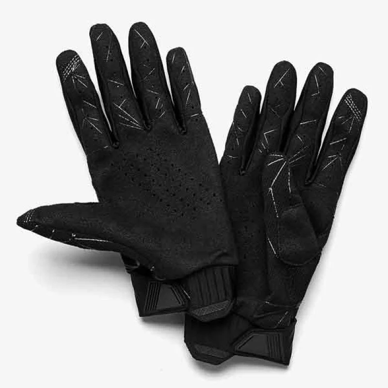 GUANTES 100% RIDEFIT NARANJA/NEGRO - Imagen 3
