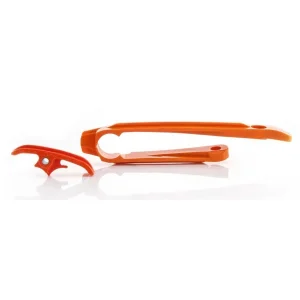 PATIN BASCULANTE Y DESLIZADOR CADENA ACERBIS NARANJA KTM EXC-EXC-F